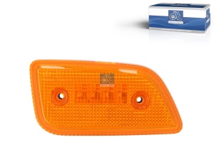 Lumina clarificare dreapta, portocaliu, LED, in relief, 24V potrivit MERCEDES ACTROS MP4 / MP5 07.11- - Img 3