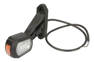 Lumina clarificare stanga, portocaliu/rosu/alb, LED, suprafata, lungime cablu 500mm, brat scurt, 12/24V (compatibil cu senzorul de marșarier) - Img 3