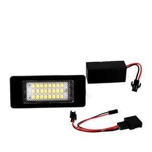 Lumina numar inmatriculare, culoare lumina: alb, 12V, cu aprobare circulatie potrivit SKODA FABIA II, OCTAVIA III, RAPID, SUPERB II, YETI 12.06-03.22 - Img 1
