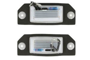 Lumina numar inmatriculare, culoare lumina: alb; set, 12V, cu aprobare circulatie potrivit FORD FOCUS II 07.04-09.12 - Img 2