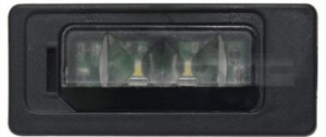 Lumina numar (LED) potrivit SEAT ALHAMBRA 7N, TOLEDO IV KG3; SKODA FABIA III, OCTAVIA III, RAPID, SUPERB III, YETI; VW CADDY IV, GOLF SPORTSVAN, GOLF V PLUS, GOLF VII, JETTA IV, PASSAT B7 01.05- - Img 1