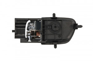 Maner usa fata/spate dreapta interior, negru/crom, HYUNDAI i20 intre 2008-2015 - Img 2