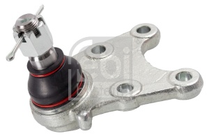 Pivot axa Dreapta/Stanga (inferior fata) (diametru con 20,6mm, cu piuliță coroană) potrivit ISUZU D-MAX I, D-MAX II, D-MAX III, KB, TROOPER II, TROOPER III; OPEL CAMPO 1.9D-3.5 12.90- - Img 2