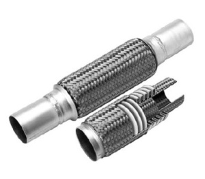 Racord flexibil sistem esapament (55x220) potrivit MERCEDES C T-MODEL (S202), C (W202); VOLVO S40 II, S60 I, S80 I, V50, V70 II; ALFA ROMEO 147, 156, GT; AUDI A3 1.3-3.0D 10.89- - Img 3