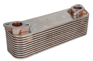 Radiator ulei (78x65x75/250mm, numar nervuri: 11) potrivit MAN HOCL, LION´S COACH, TGA, TGS I, TGX I D2066LF01-D2676LOH31 12.00- - Img 1