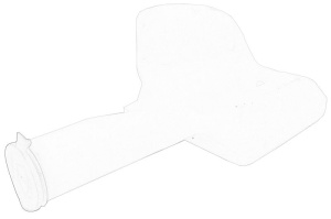 Rezervor spalator potrivit MERCEDES SPRINTER 3,5-T (B906), SPRINTER 5-T (B906) 03.09-12.16 - Img 1
