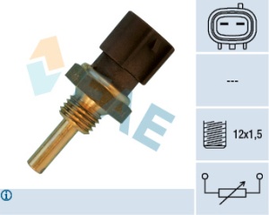 Senzor temperatura lichid racire (numar pini: 2, maro) potrivit SUBARU FORESTER, IMPREZA, LEGACY I, LEGACY II, SVX 1.8-3.3 01.89-05.05 - Img 4