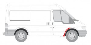 Set reparatie aripa dreapta partea spate FORD TRANSIT intre 2000-2006 - Img 3