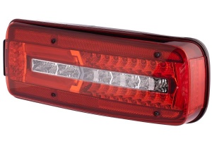 Stop spate dreapta (LED, 24V, cu intermitent, cu lumina de ceata, lumina de marșarier, cu lumina stop, lumini parcare, lumina laterala) potrivit MAN TGL I, TGM I, TGX I 01.04-12.23 - Img 3