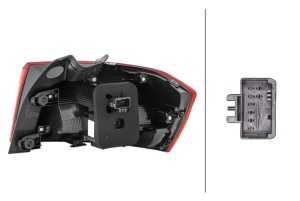 Stop spate Stanga (extern, LED) potrivit VW PASSAT ALLTRACK B8, PASSAT B8 08.14- - Img 4