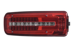 Stop spate stanga (LED, 24V, cu intermitent, cu far ceață, lumina de marșarier, cu stop, lumină de parcare, cu iluminare placuta ) potrivit DAF CF, LF, XF 106 10.12- - Img 1
