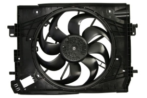 Ventilator radiator (cu carcasa) potrivit DACIA DOKKER, DOKKER/MINIVAN, DUSTER, DUSTER/SUV, LODGY; RENAULT CAPTUR I, DUSTER 1.0-2.0 04.10- - Img 1