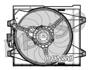 Ventilator radiator (cu carcasa) potrivit FIAT 500 1.2/1.3D/1.4 07.07- - Img 3