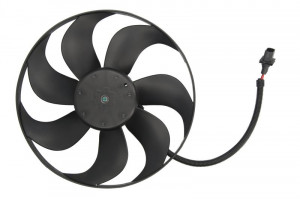 Ventilator radiator potrivit AUDI A3, TT; SEAT CORDOBA, IBIZA III, LEON, TOLEDO II; SKODA FABIA I, FABIA I PRAKTIK, FABIA II, OCTAVIA I, ROOMSTER, ROOMSTER PRAKTIK 1.0-2.0 09.96-05.15 - Img 1