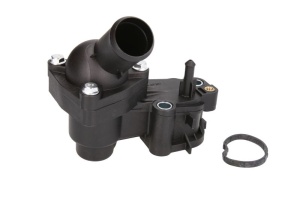 Carcasa termostat potrivit FORD FOCUS C-MAX, FOCUS I, FOCUS II, FOCUS I/KOMBI, GALAXY II, MONDEO IV, S-MAX, TOURNEO CONNECT, TRANSIT CONNECT 1.8D 08.98-06.15 potrivit FORD - Img 1