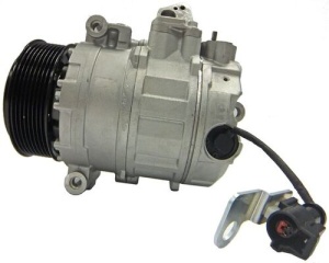 Compresor climatizare potrivit LAND ROVER DISCOVERY III, RANGE ROVER SPORT I 2.7D 07.04-03.13 - Img 3