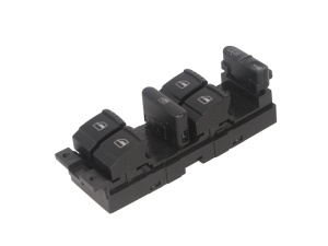 Comutator macara geam Fata Stanga potrivit SEAT LEON, TOLEDO II; VW BORA, BORA I, GOLF IV, PASSAT B5, PASSAT B5.5 1.4-2.8 08.96-12.13 - Img 1