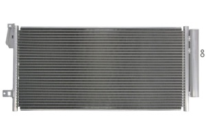 Condensator climatizare (cu uscator) potrivit FIAT DOBLO, DOBLO CARGO; OPEL COMBO TOUR, COMBO/MINIVAN 1.3D-2.0D 01.10- - Img 2