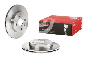 Disc frana Fata Dreapta/Stanga potrivit DAIHATSU COPEN, CUORE VII, SIRION, YRV; SUBARU JUSTY IV; TOYOTA BB II, DUET 0.7-1.5 09.98- - Img 4