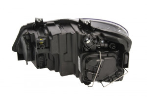 Far Dreapta (H4, electric, cu motor, culoare insertie: negru) potrivit VW POLO, POLO IV, POLO V - Img 2