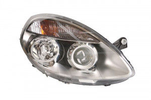 Far Dreapta (halogen, 2*H1/PY21W/W5W, electric, cu motor, bec) potrivit LANCIA YPSILON -12.11 - Img 1