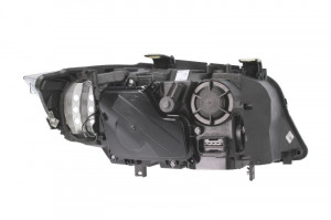 Far Stanga (bi-xenon, D1S/H3/H8, automat, cu motor, culoare semnalizator: portocaliu) potrivit BMW 3 (E90), 3 (E91) 08.08-05.12 - Img 2