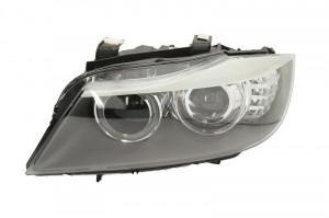 Far Stanga (bi-xenon, D1S/H8, automat, cu motor, culoare semnalizator: portocaliu) potrivit BMW 3 (E90), 3 (E91) 08.08-06.12 - Img 1