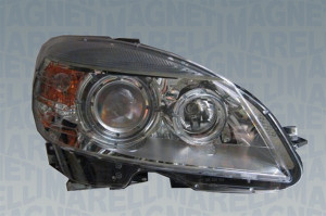 Far Stanga (xenon, D1S/H7/PY21W/W5W, automat, cu motor, bec, culoare insertie: cromat) potrivit MERCEDES C (C204), C T-MODEL (S204), C (W204) - Img 4