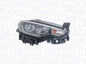 Far Stanga (xenon, D5S/H7/LED/P21W, automat, culoare semnalizator: portocaliu) potrivit FIAT TIPO - Img 3