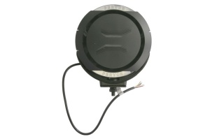 Far universal stanga/dreapta (faza lunga, FERVOR 180, LED, 12/24V, 3; 27W, inaltime 202mm, diametru 180mm, adancime: 69mm, transparent, metal/plastic, negru/crom, lumini pozitie, lungime cablu: - Img 1