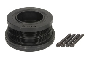 Fulie curea arbore cotit (numar dinti: 8) potrivit BMW 3 (E46) 5 (E39) X5 (E53); LAND ROVER RANGE ROVER III; OPEL OMEGA B 2.0D/2.5D/3.0D 08.98-08.12 - Img 1