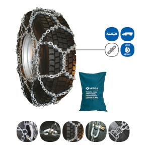 Lanturi auto zapada VERIGA, camion, certificat o-NORM, marime: 10-16.5; 225/70-19.5; 235/75-17.5; 245/70-17.5; 245/75-17.5; 255/70-18; 255/70-19.5; 270/65-16.5; 275/45-21; 275/60-18; 285/55-18; 285/60-17; 285/ - Img 3