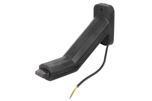 Lumina clarificare stanga, portocaliu/rosu/alb, LED, suprafata, lungime cablu 400mm, cu brat lung, 12/24V (cu functie de semnalizator lateral, IP6K9K) - Img 3