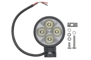 Lumina lucru (OSRAM LED, 10-30V, 40W, 4400lm, numar diode: 4x10W, inaltime: 120mm, adancime: 63mm, diametru: 83mm, lumina dispersata; lumină concentrată) - Img 1