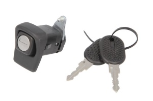 Maner usa Fata Dreapta/Stanga (extern, cu incuietoare, negru) potrivit FIAT PANDA, PANDA/HATCHBACK 0.65-1.3D 10.80-07.04 - Img 1