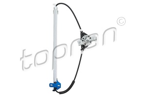 Mecanism actionare geam Spate Stanga (manual, fara motoras, numar usi: 4) potrivit VW GOLF II, JETTA II, PASSAT B2 09.79-12.92 - Img 2