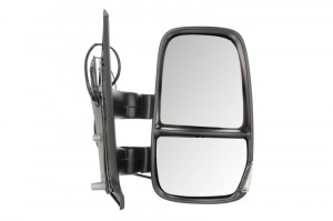 Oglinda dreapta manuala crom, scurt IVECO DAILY intre 2011-2014 - Img 1