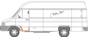 Podea Stanga potrivit IVECO DAILY I, DAILY II 01.78-05.99 - Img 2