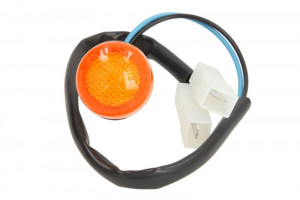 Semnalizator Dreapta/Stanga (portocaliu) potrivit FIAT PANDA, PANDA/HATCHBACK; LANCIA Y10 0.65-1.3D 10.80-07.04 01.86-07.04 - Img 1