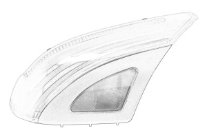 Semnalizator fata Dreapta (in oglinda) potrivit NISSAN NAVARA NP300, PATHFINDER III 2.5D/3.0D/4.0 01.05- - Img 3
