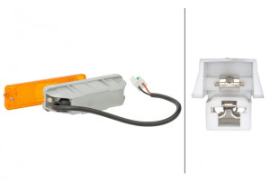 Semnalizator fata Dreapta/Stanga (galben, P21W) potrivit VW CADDY I, DERBY, GOLF I, GOLF II, JETTA I, JETTA II, PASSAT B1, PASSAT B2, POLO, POLO CLASSIC 0.8-2.2 05.73-09.94 04.74-04.93 - Img 2