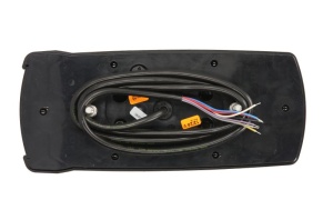Stop spate stanga CARMEN (LED, 12/24V, cu intermitent, cu far ceață, lumina de marșarier, cu stop, lumină de parcare, reflector, alb ) - Img 2
