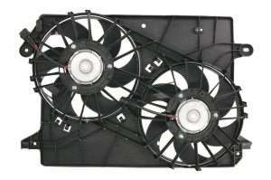 Ventilator radiator (cu carcasa) potrivit CHRYSLER 300C 2.7-6.1 09.04-11.12 - Img 2