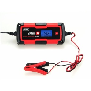 Aparat incarcat baterii auto PRAKTIK CHARGER 4 LCD, voltaj incarcare: 6/12 V IDEAL, curent incarcare: 4A, alimentare: 230V, tip baterie: AGM/Ca/GEL/WET - Img 3