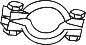 Clema esapament (66mm) potrivit VOLVO C30, C70 II, S40 II, S80 II, V50, V70 III; CITROEN AX, BERLINGO, BERLINGO/MINIVAN, C15, C15/MINIVAN, C4, C4 GRAND PICASSO I, C4 I 1.0-2.5D 09.74- - Img 3