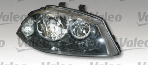 Far Dreapta (halogen, H3/H7, electric, fara motoras, culoare insert: gri, culoare semnalizator: transparent) potrivit SEAT CORDOBA, IBIZA III -05.07 - Img 3