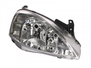 Far Dreapta (halogen, H7, electric, fara motoras, culoare insertie: cromat, culoare semnalizator: transparent) potrivit OPEL COMBO TOUR, COMBO/MINIVAN, CORSA C -10.03 - Img 1
