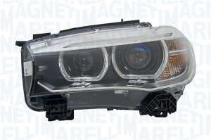 Far Stanga (bi-xenon, D1/LED, automat, culoare semnalizator: portocaliu) potrivit BMW X5 (F15, F85), X6 (F16, F86) - Img 3
