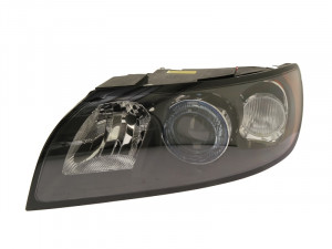 Far Stanga (xenon, D2S/HB3, electric, cu motor, culoare insertie: negru, culoare semnalizator: galben) potrivit VOLVO S40 II, V50 - Img 1