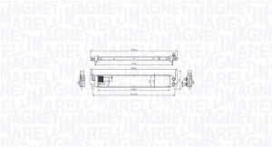 Intercooler potrivit AUDI A3, Q2; SEAT LEON, LEON SC, LEON ST; SKODA OCTAVIA III, YETI; VW GOLF ALLTRACK VII, GOLF SPORTSVAN VII, GOLF VII, TOURAN 1.0-1.6D 08.12- - Img 3
